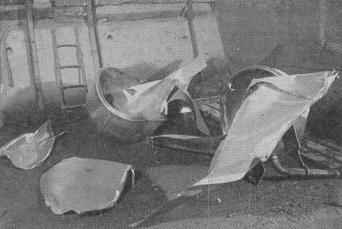 FIG. 17. Model pressure cabin after air test.