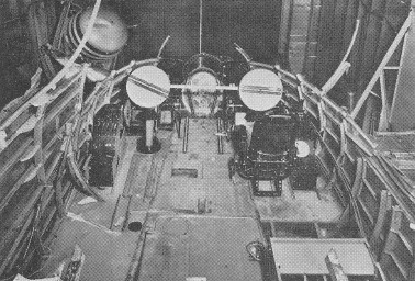 FIG. A. Pilot's compartment after pressure test XB-29.