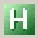 Autohotkey icon = a green box with letter H